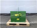  1200 kg front hitch weight, in green color, 2020, Front weights