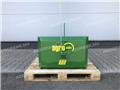  600 kg front hitch weight, in green color, 2020, Front weights