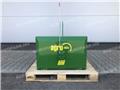  800 kg front hitch weight, in green color, 2020, Front weights